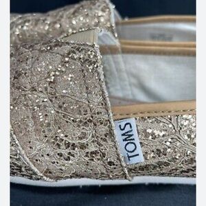 TOMS Glitter Shoes